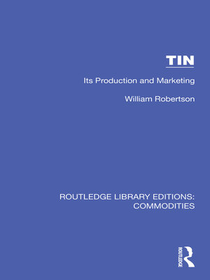 cover image of Tin